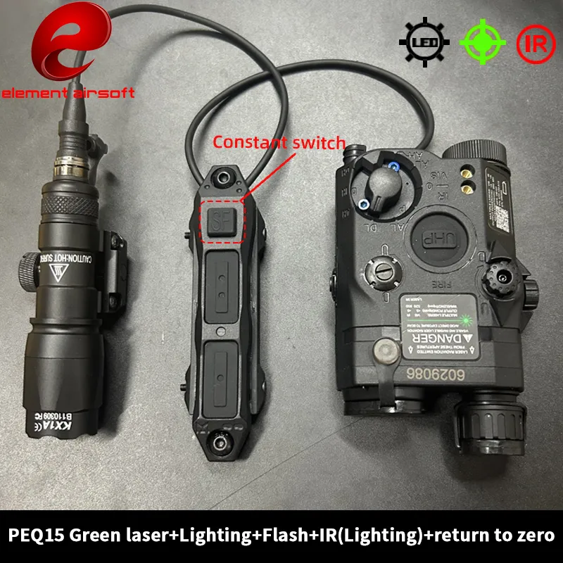 Timing Light Gun - Kit de batterie Element PEQ15, lampe