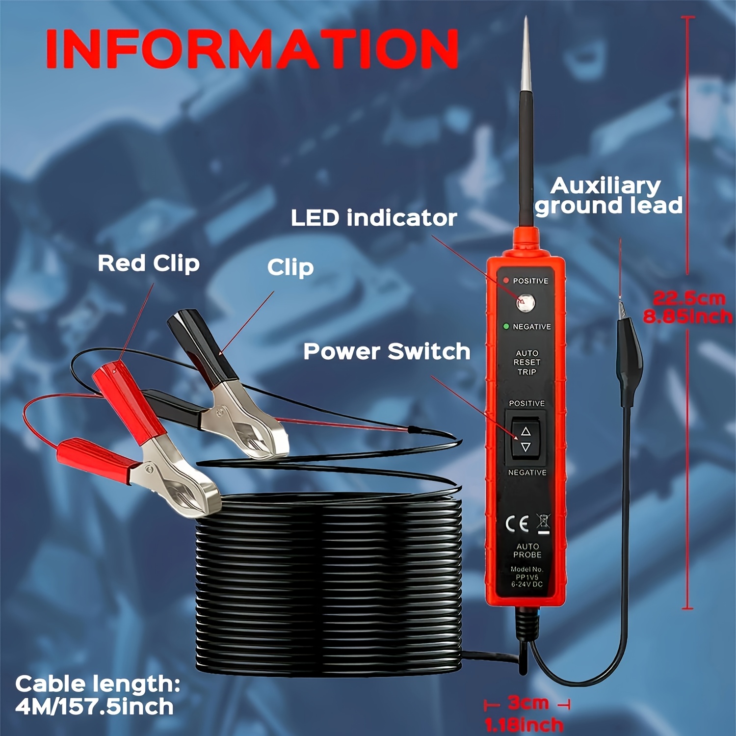 Testeur de système électrique  - Car Diagnostic Tool avis et prix